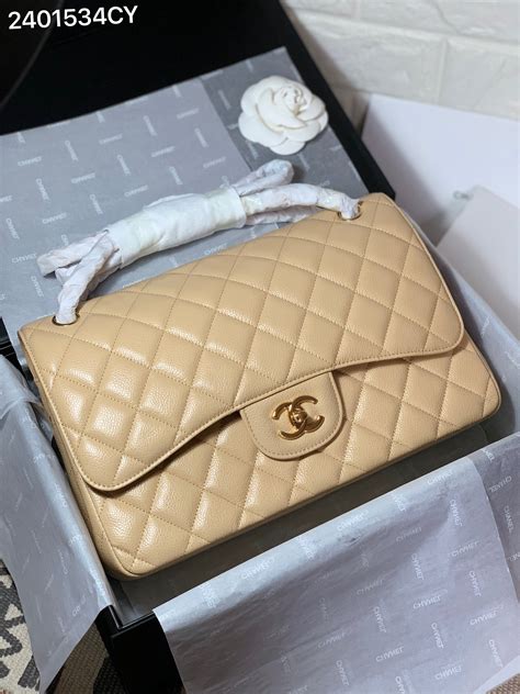 chanel classic flap caviar beige|The Ultimate Chanel Flap Guide .